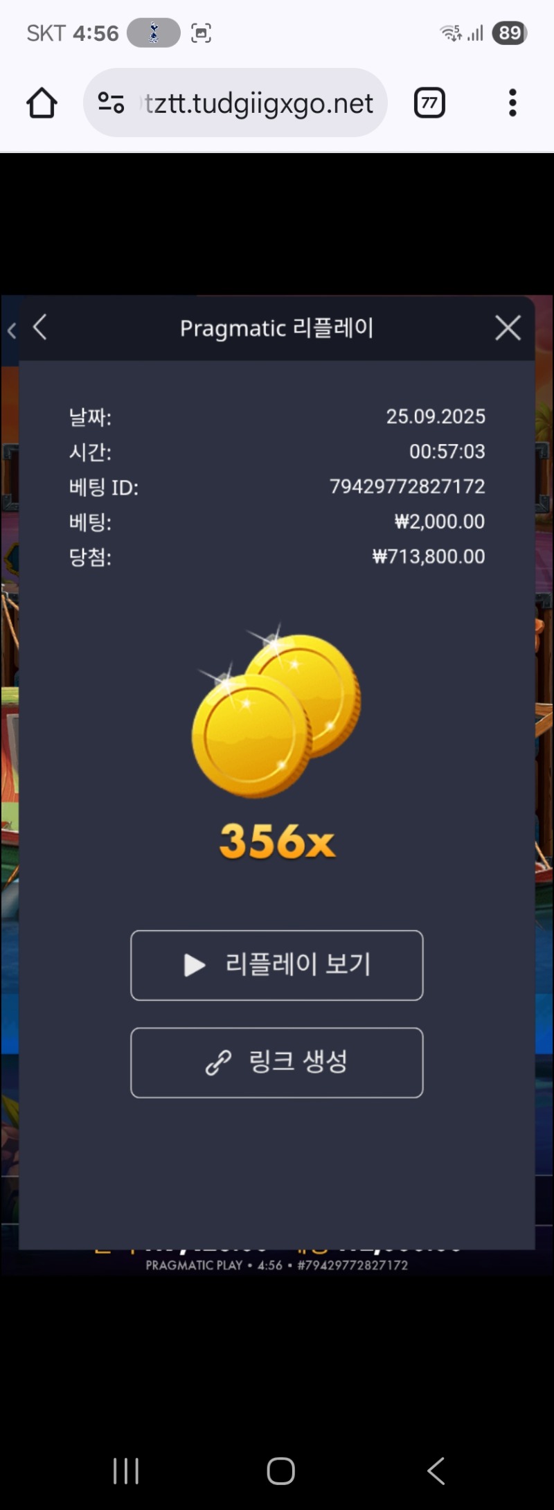 럭피356배