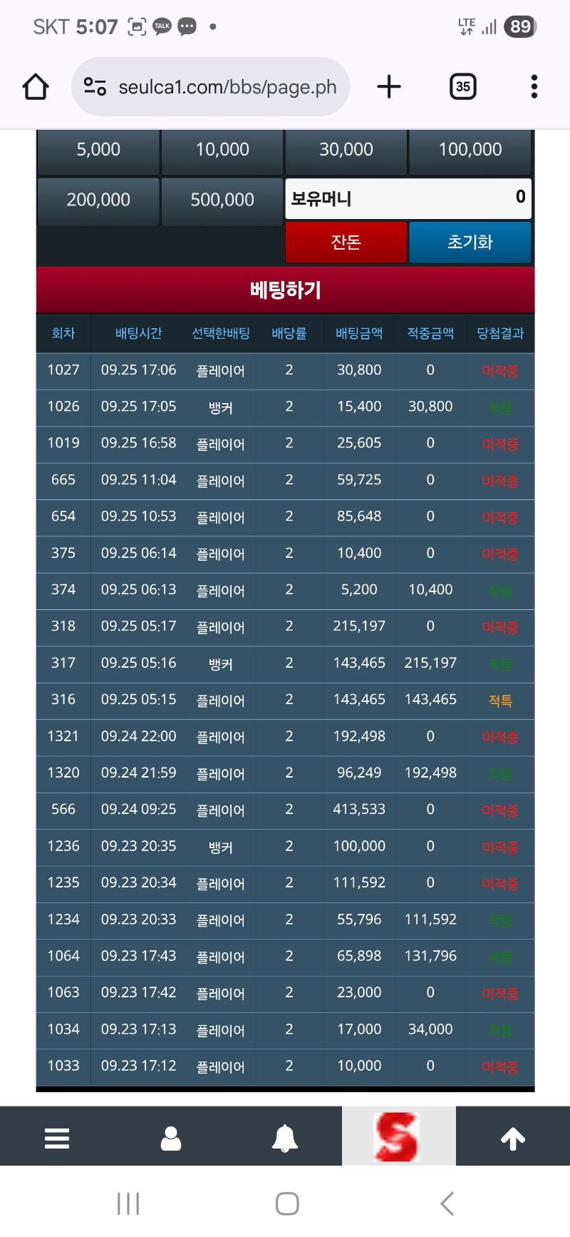 슬카라 ~~!!