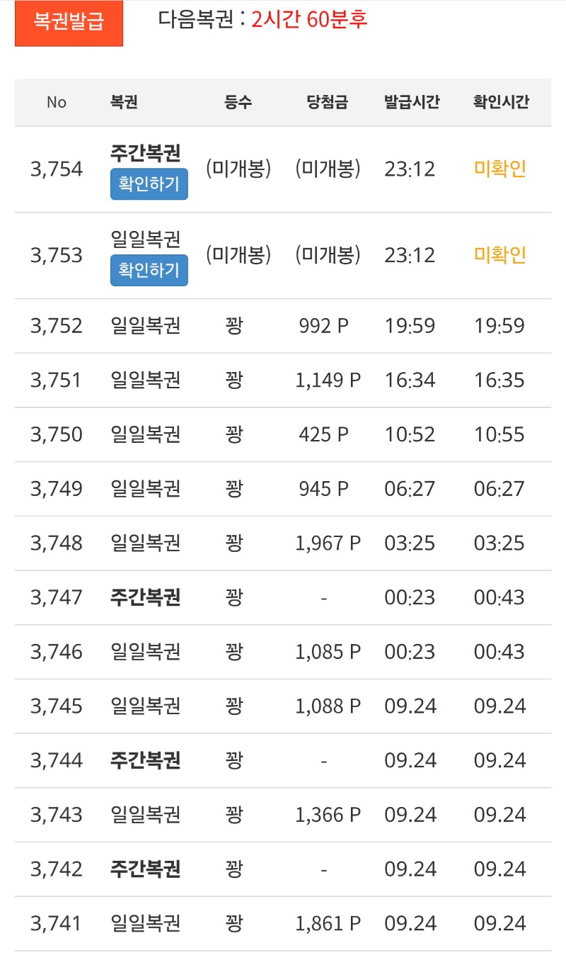 주복이 이럴수가 ~~!!^^