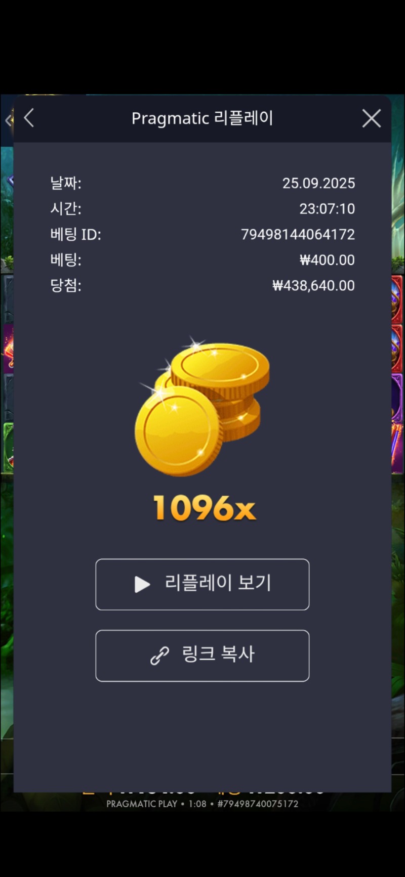 멀린 1096배