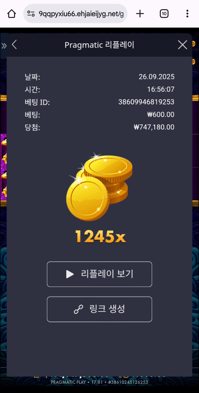 오라매1245배