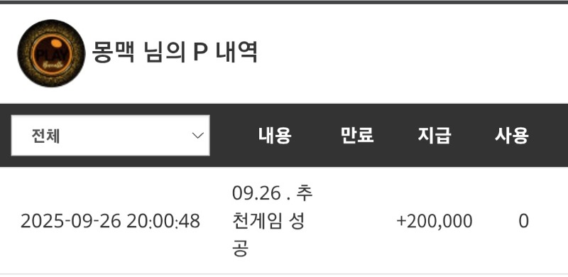 사자추첨게임 당쵸미♡