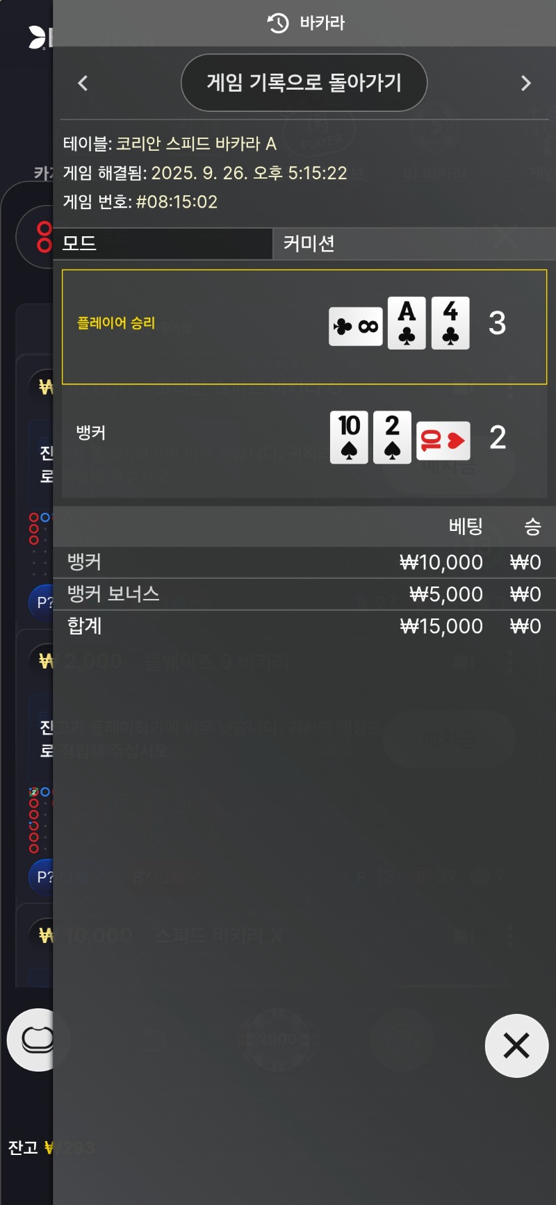 졌다