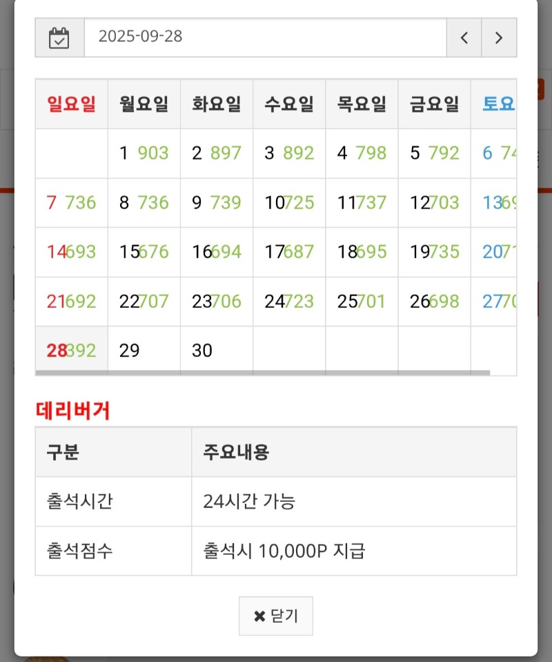 만근노려봅니다
