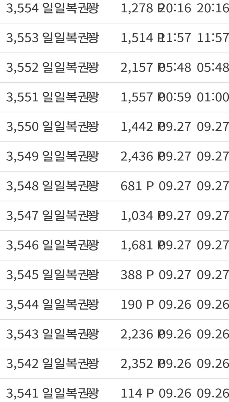 이제 복권 긁을힘도없네 ㅜ.ㅡ