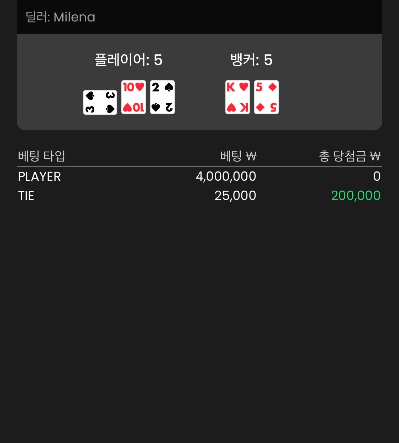 승부 타이