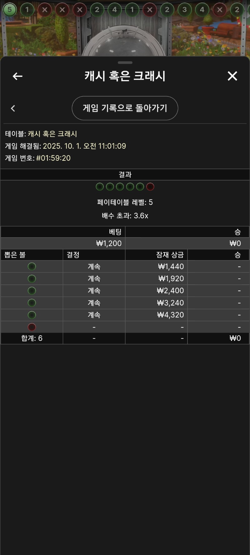간만에 캐시앤크러시 6단계까지버텼는데 1시간째 노란공1번이안옴ㅋㅋ