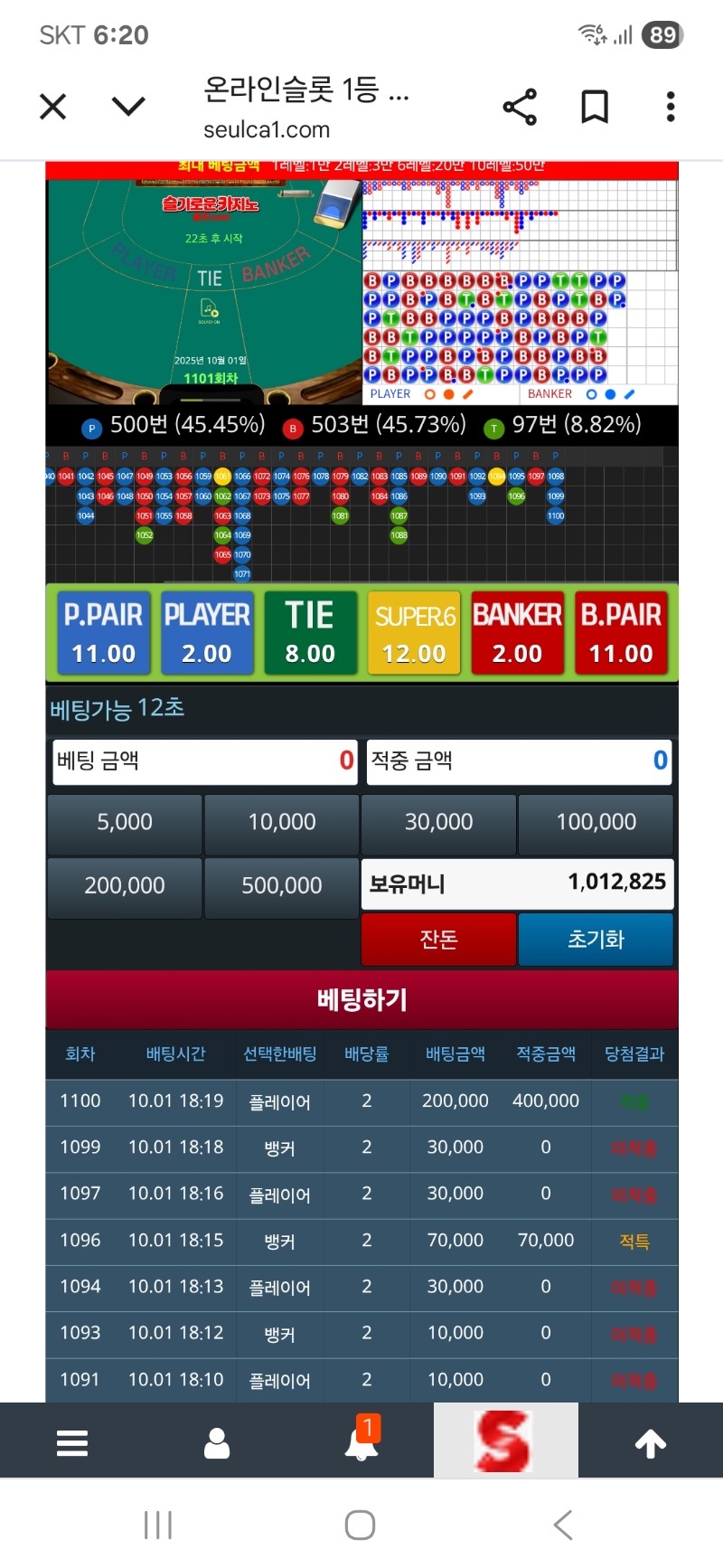 슬카라 한판 이기기 참 힘들다 ㅡ.ㅡ