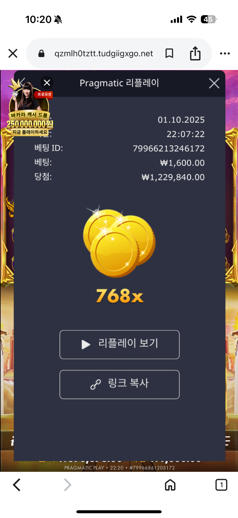 올림푸스 768배