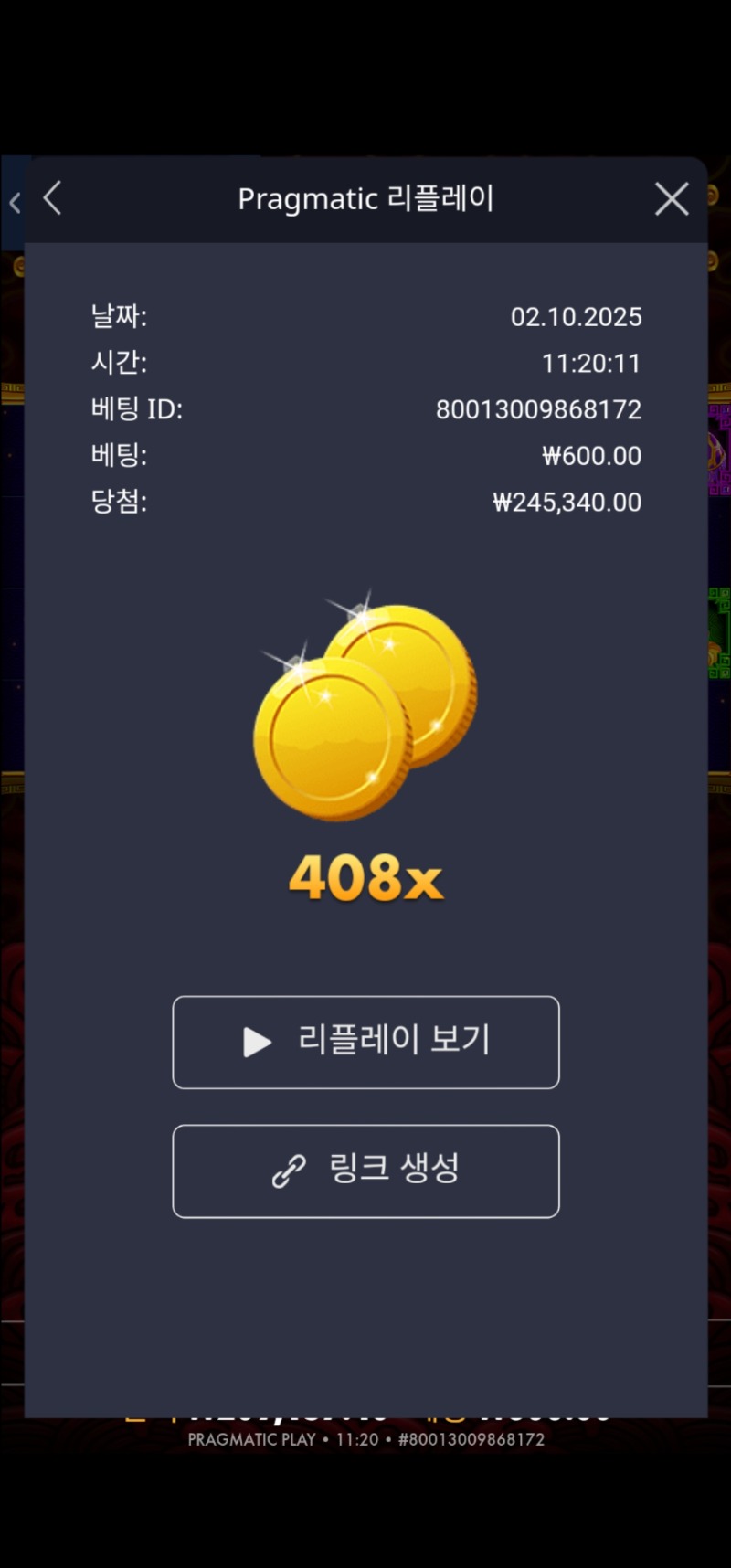 오라메 408배
