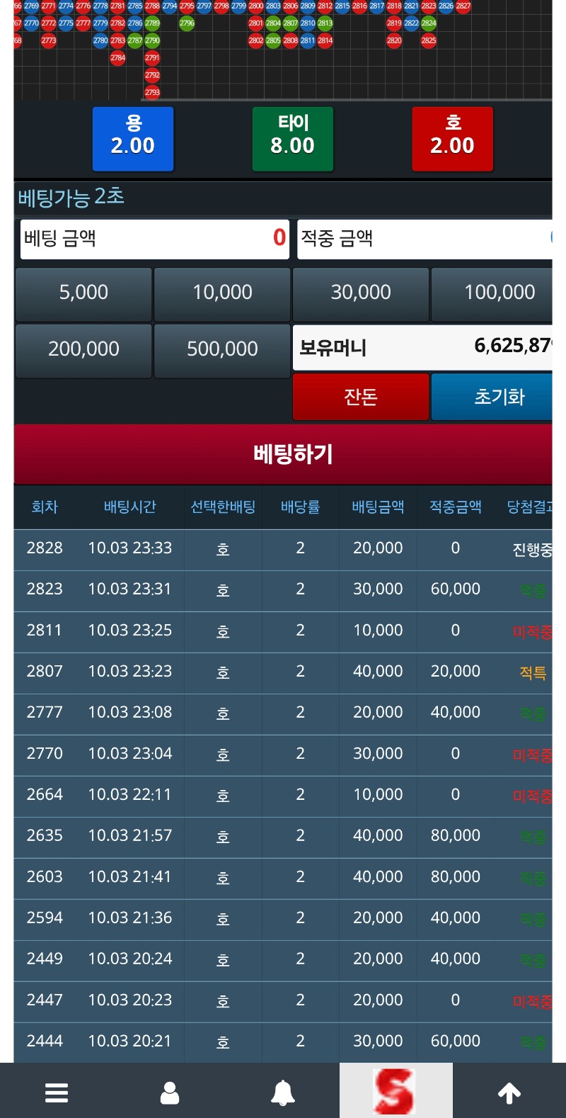한곳만계속치기 슬용 괜찮네요!!