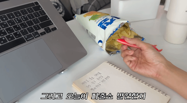 과자도 찝어 먹을수있는 랍스타 볼펜