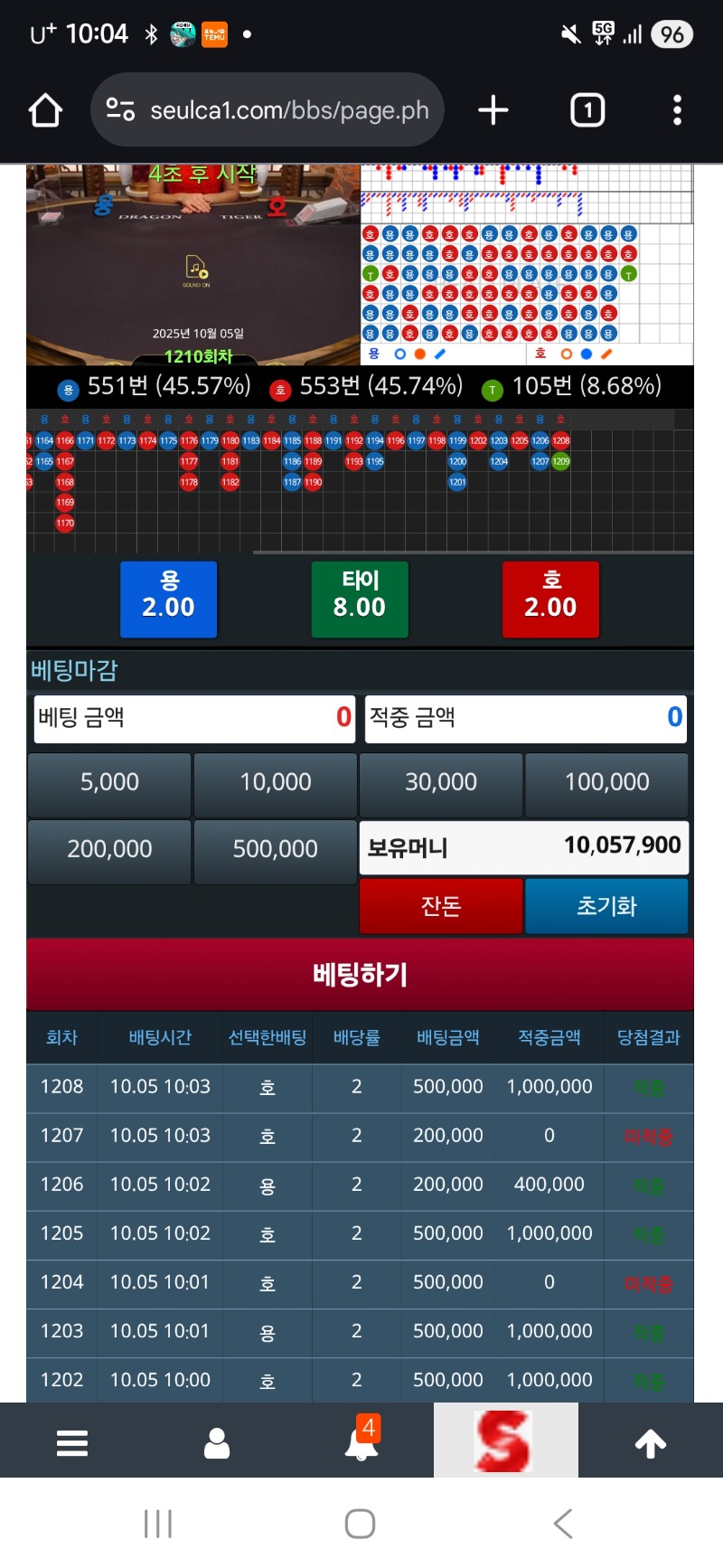 천만포달성