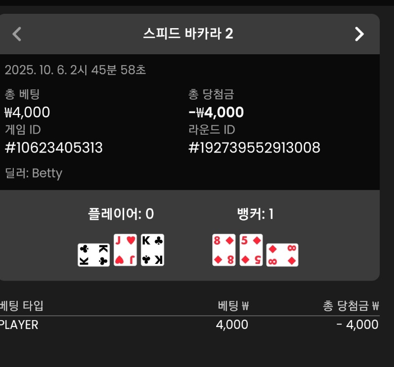 바카라패