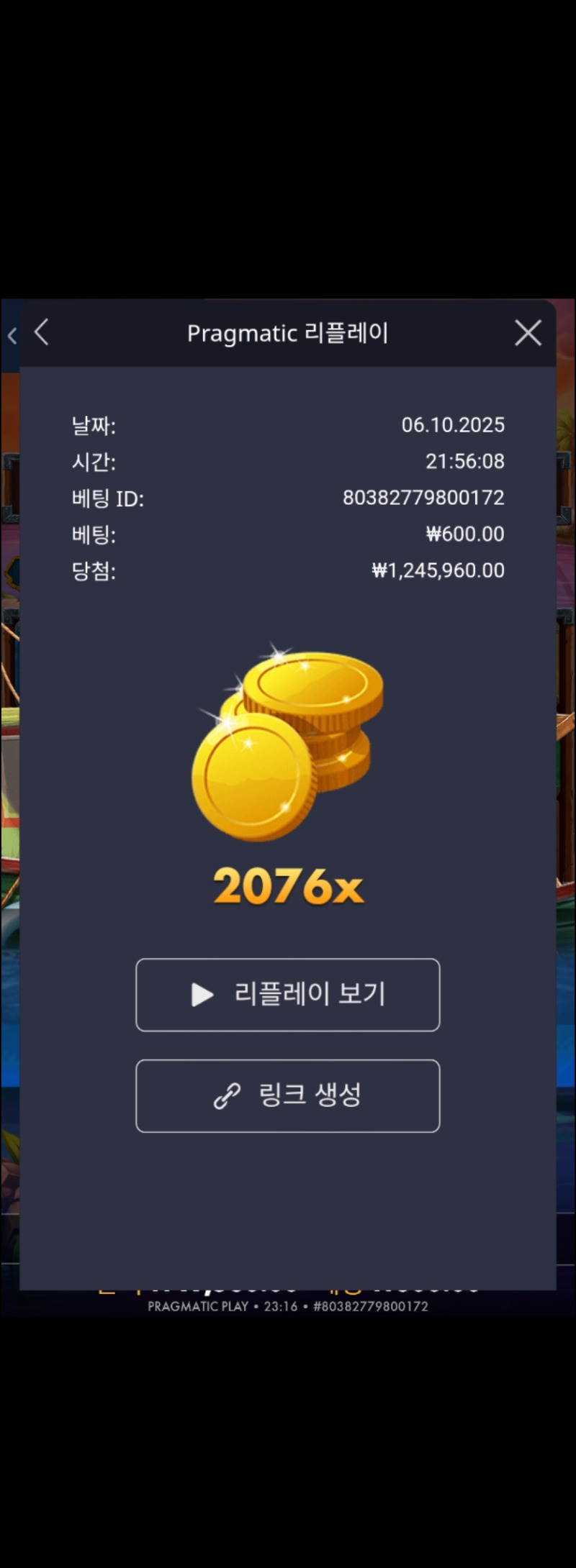 럭피2076배