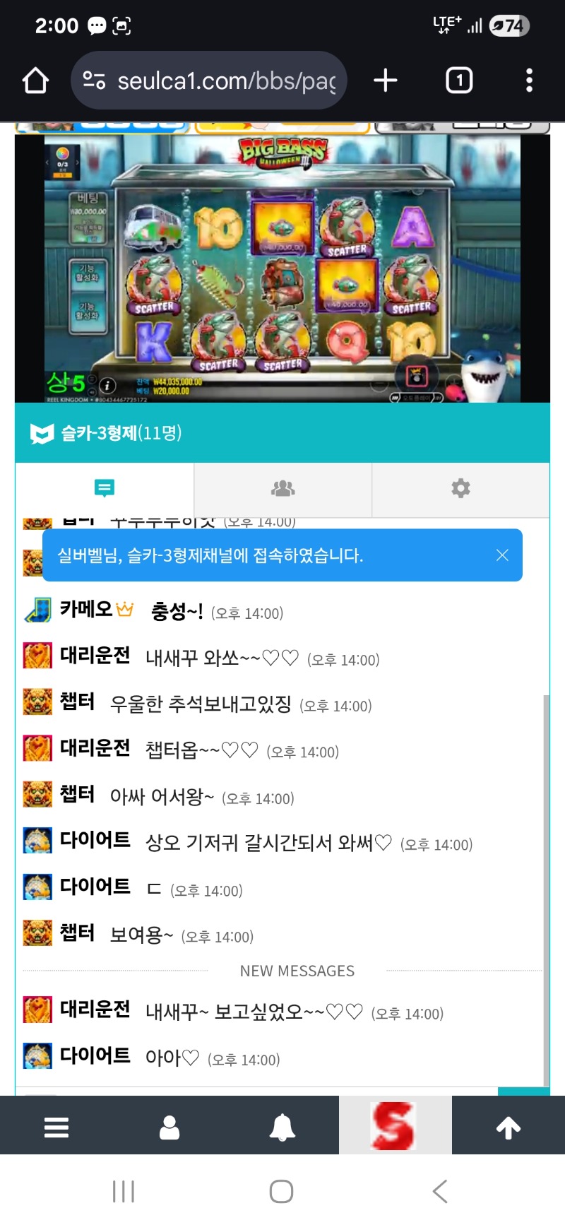 상어 방송 출발합니다~~~~~