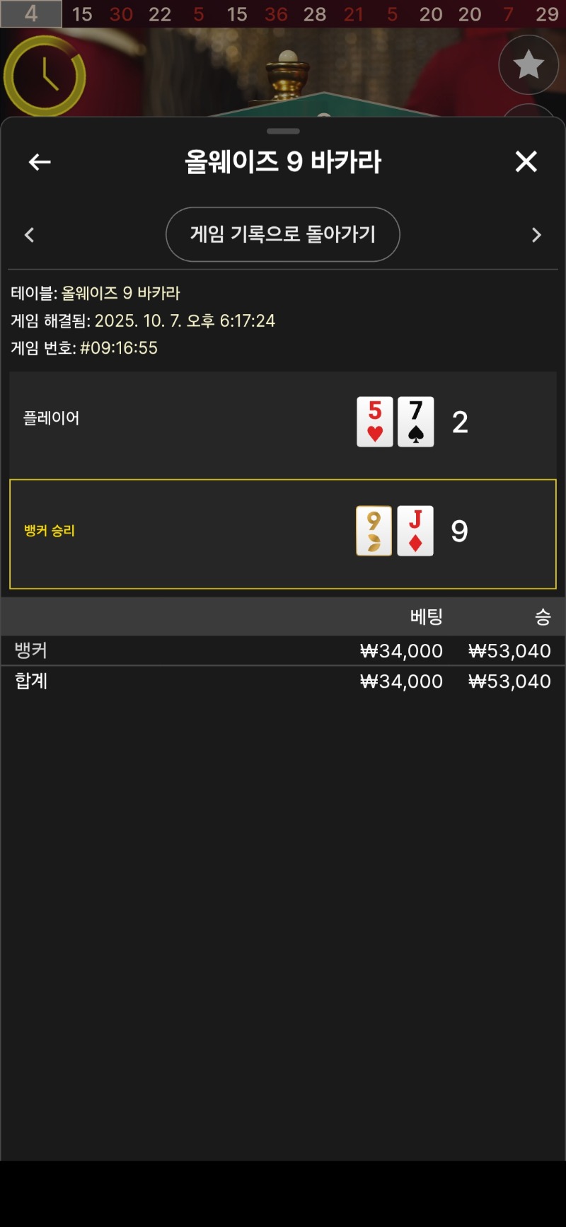 9카라 승