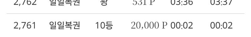 일복10등당첨