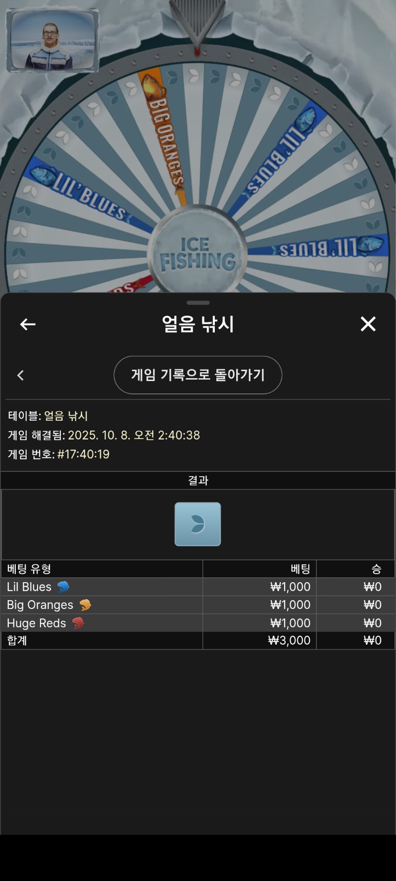 금일슬롯뎅이후 마무리는 얼음낚시~