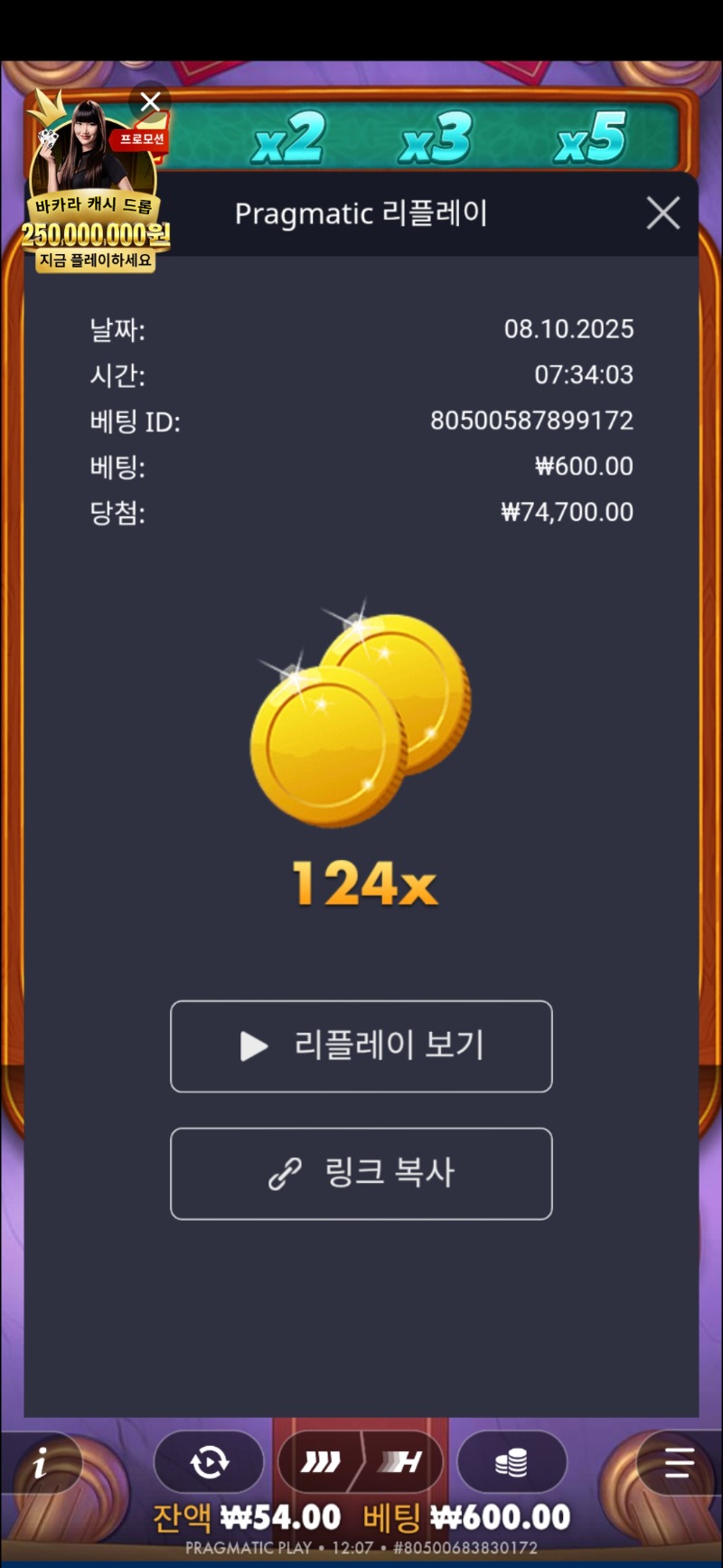 포춘에이스 124배
