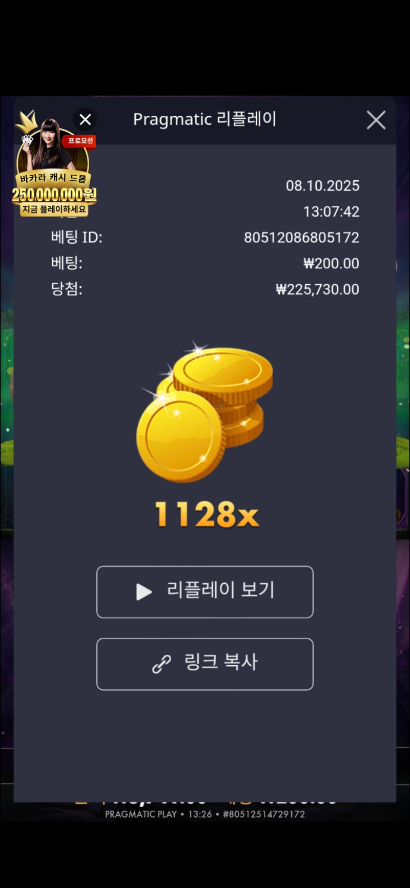 멀린1128배