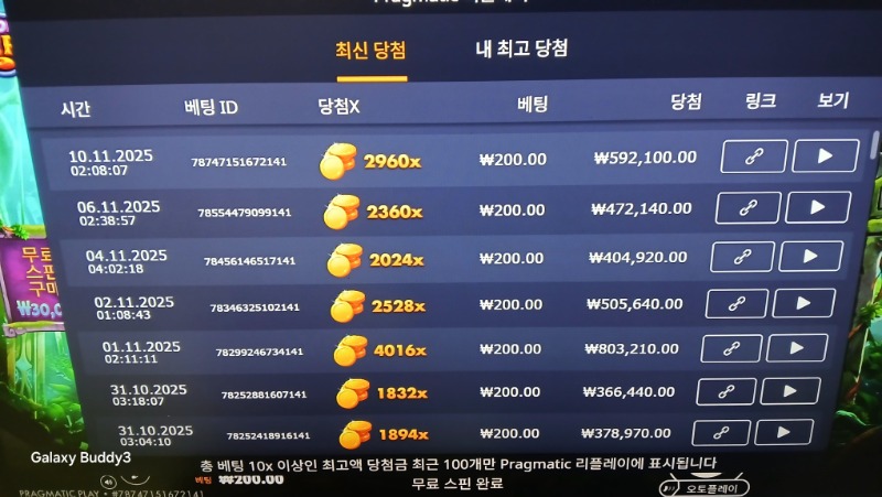 멀린2960배
