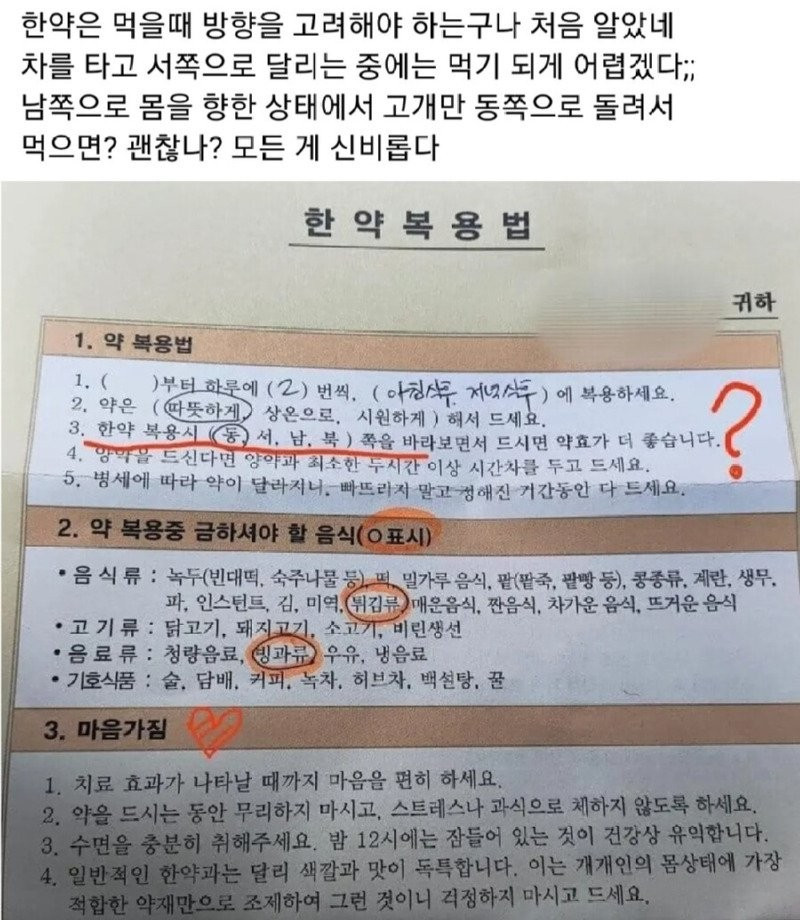 신비로운 한방의 세계