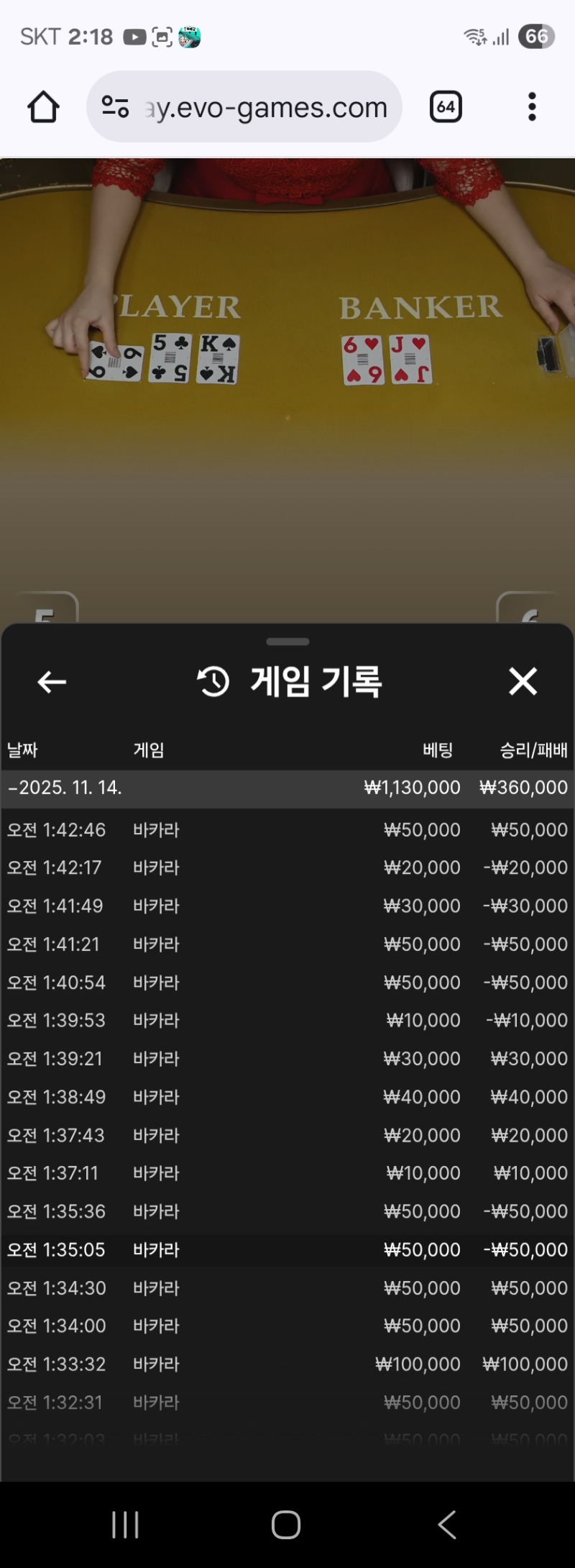 형난포인트 수익마감