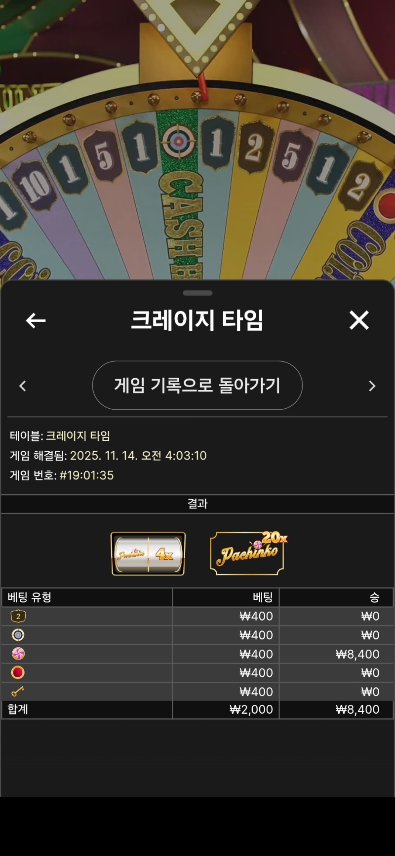 크레이지타임 승