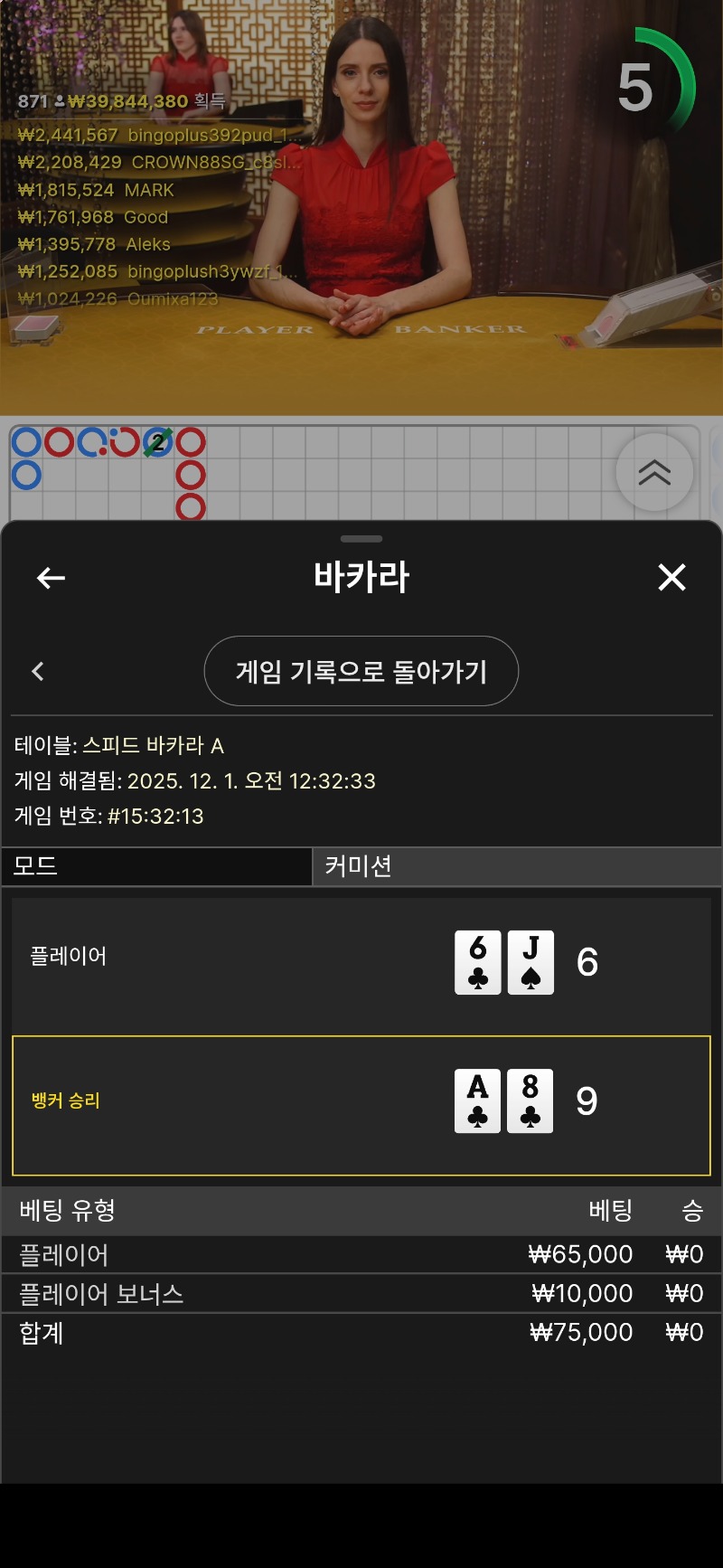 루징금도 네츄럴 패..7연패..학씨!!