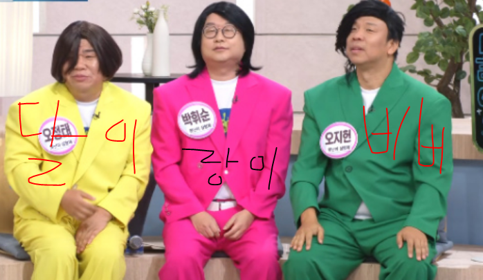 달이형 랑이형 비버형 티비 출연했어요