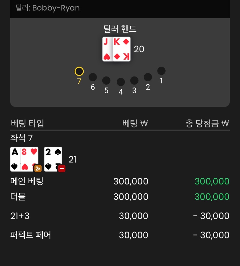 실수로 더블 But