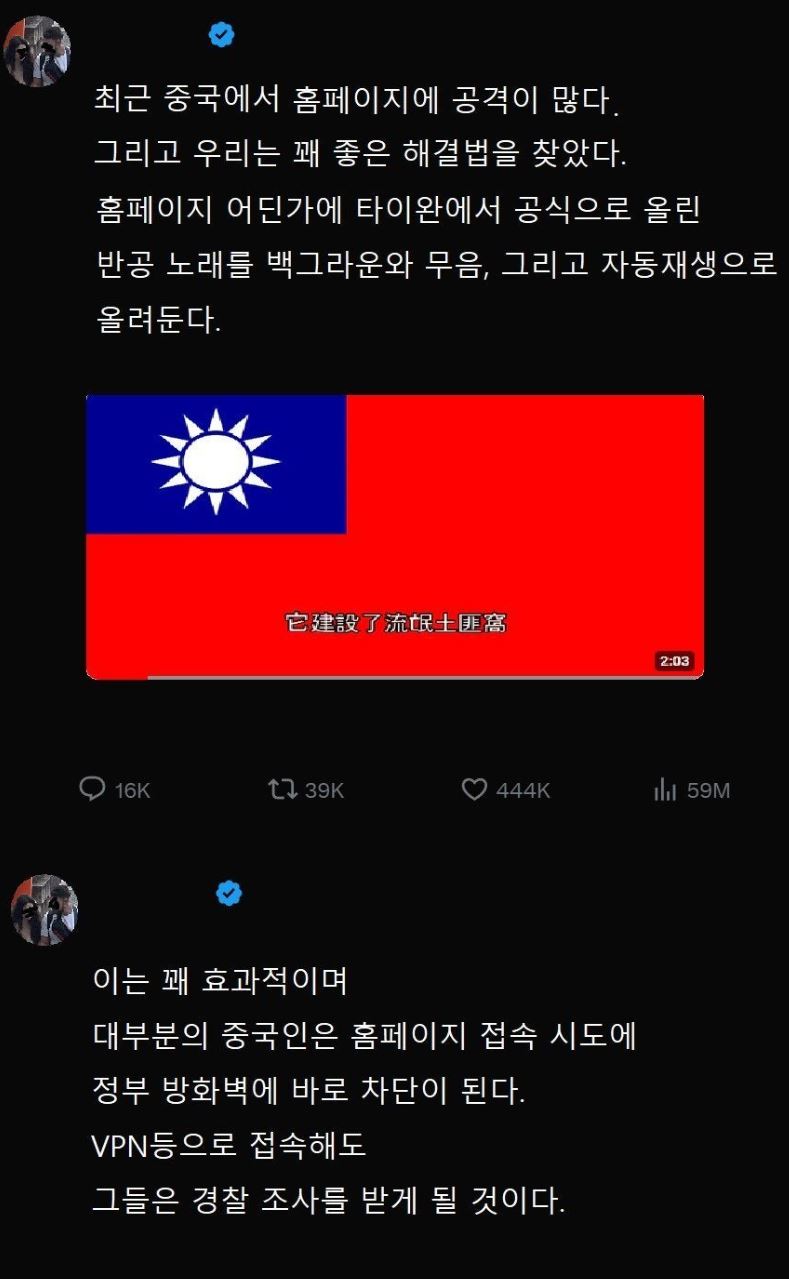 중국인터넷테러