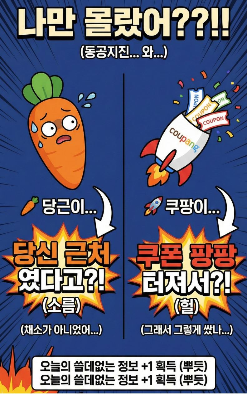 당근쿠팡뜻