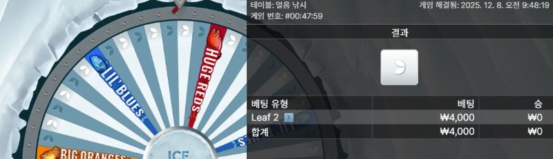 ◐◐얼음낚시 2패