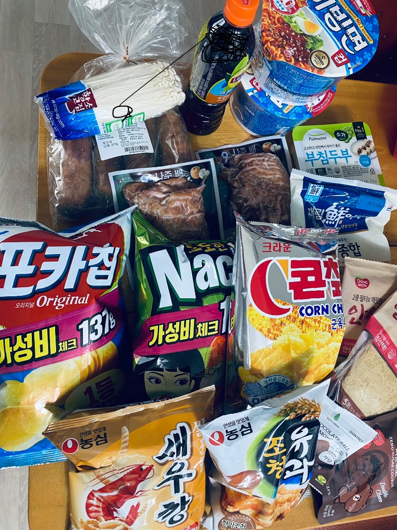 배민쿱으로 장보기?간식사기?