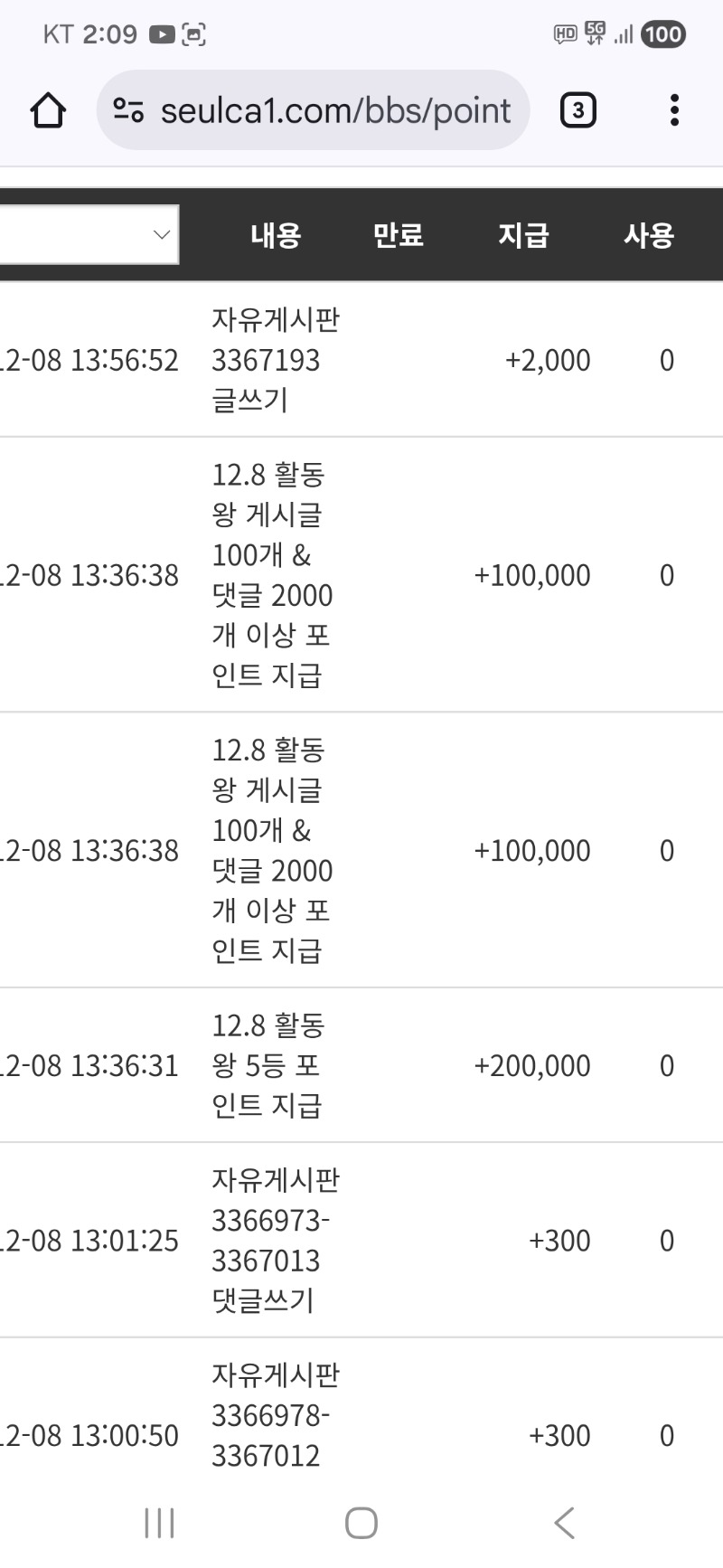 활동포 감사합니다 ~~