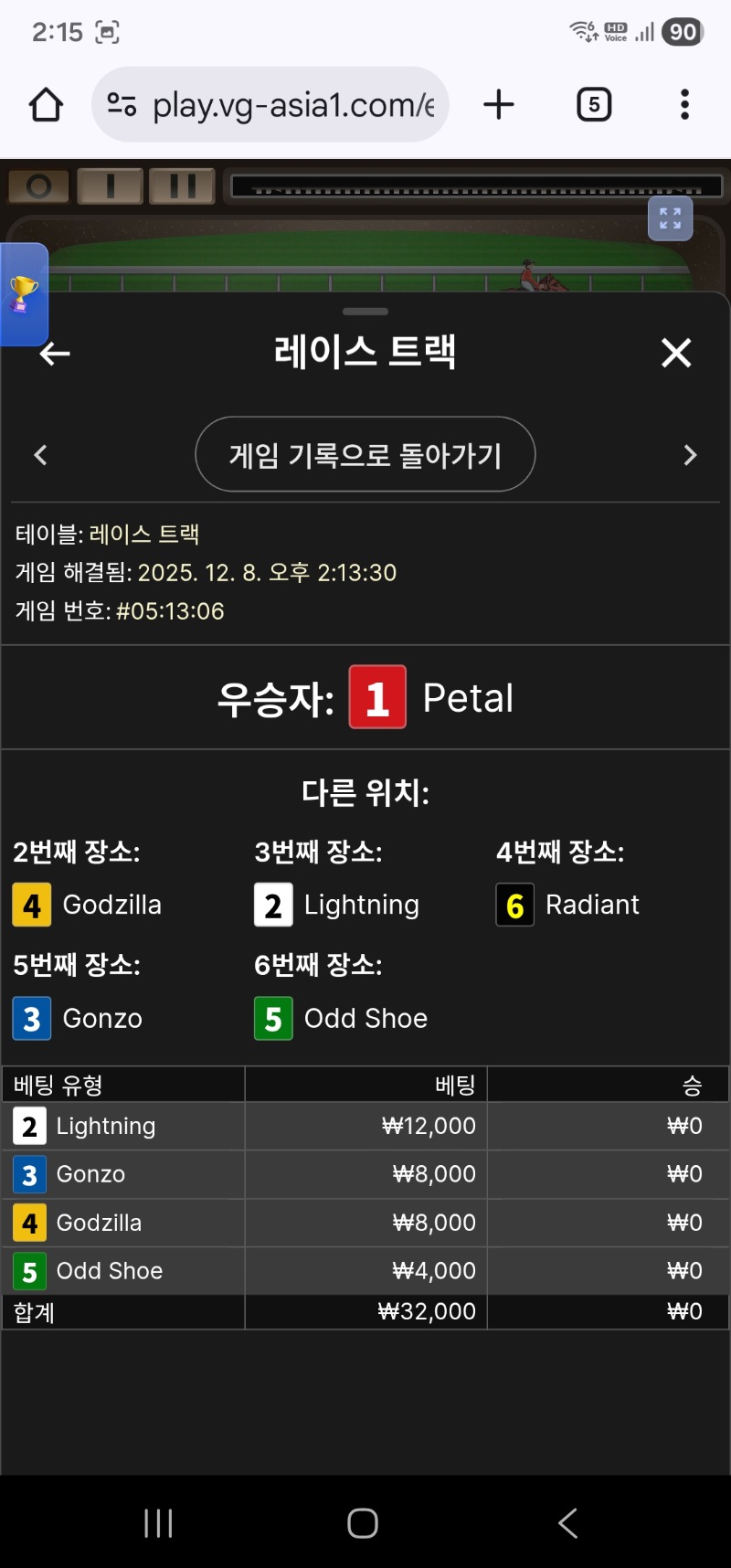 레이스 트렉 패