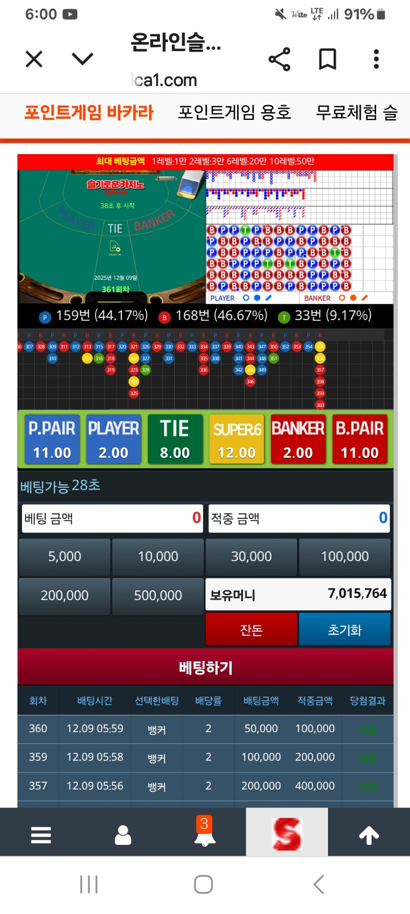 700만 달성!!!