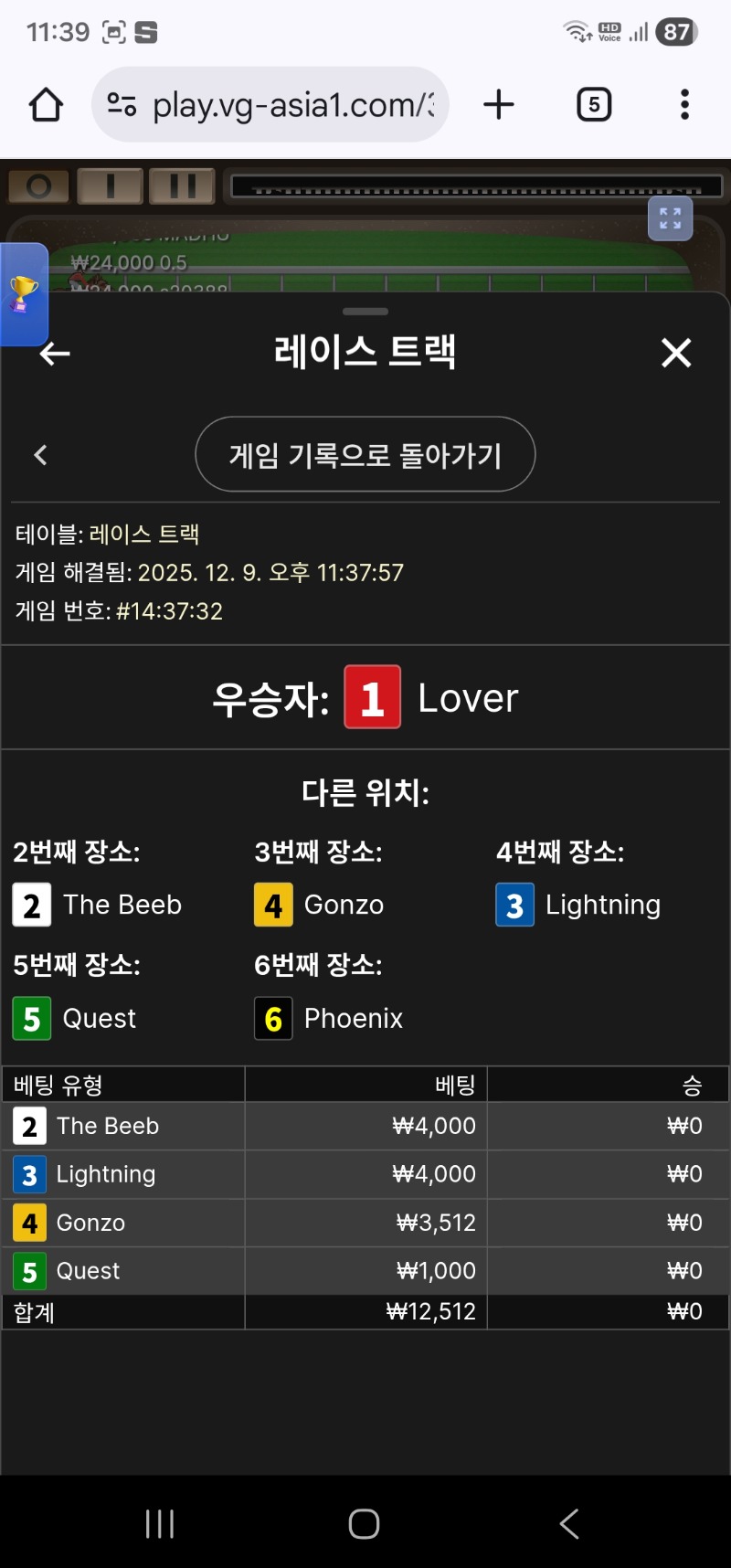 레이스 트렉 패2