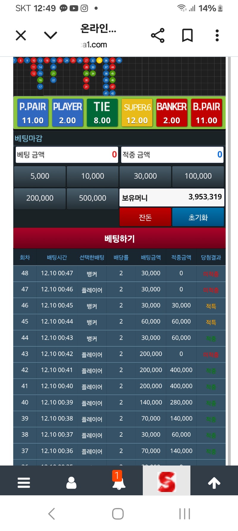 슬카라 100만포승