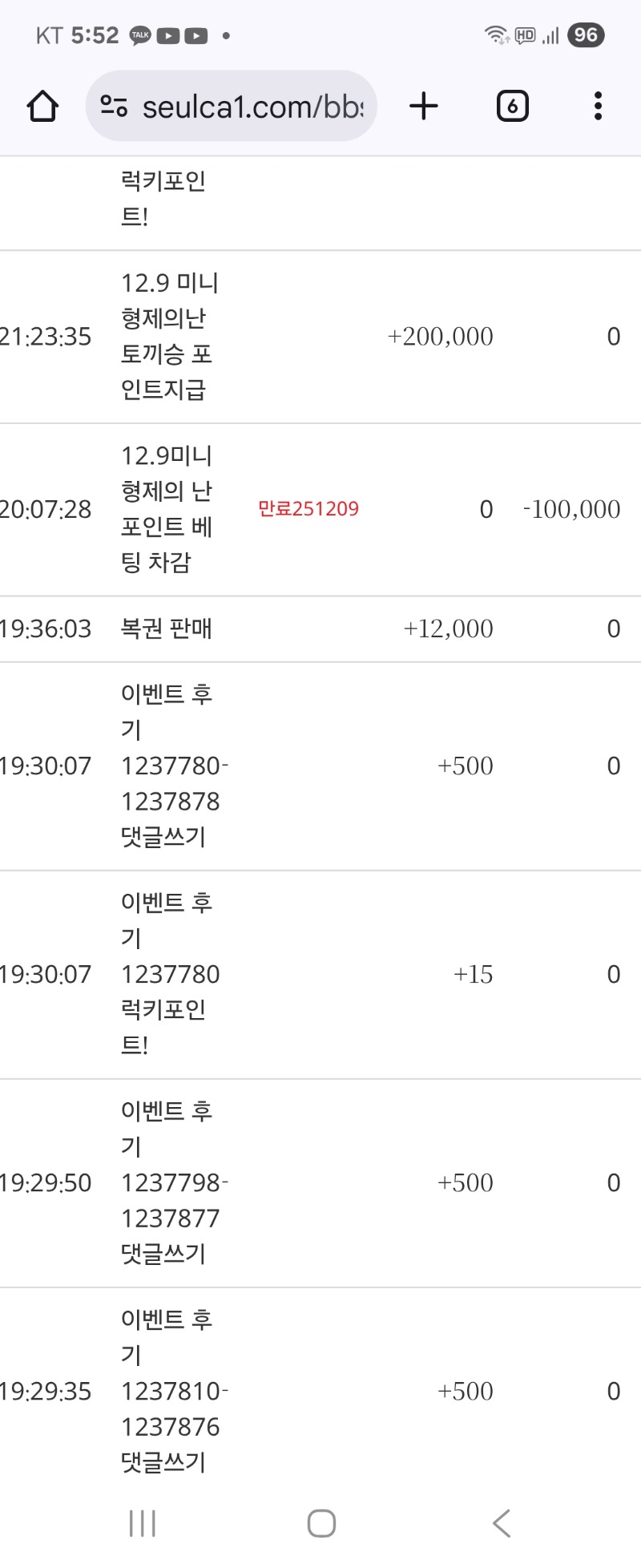 미형난 토끼 승리 포인트 ~~~~~