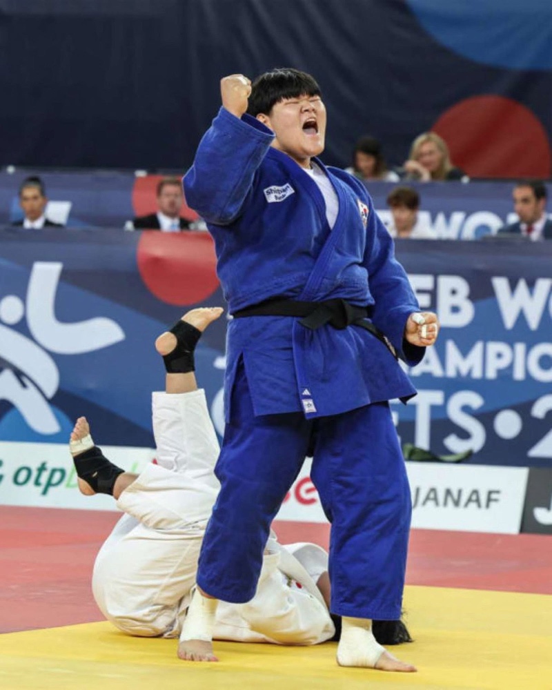 한국 여자 유도 역대급 유망주 탄생