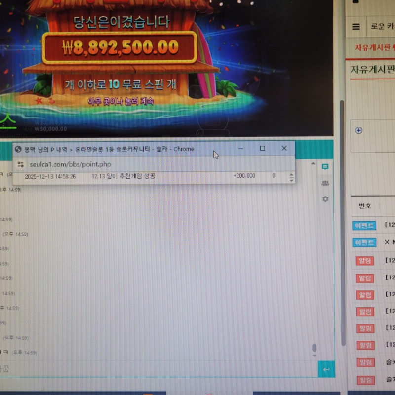 양이횽님 추겜 슬포♡