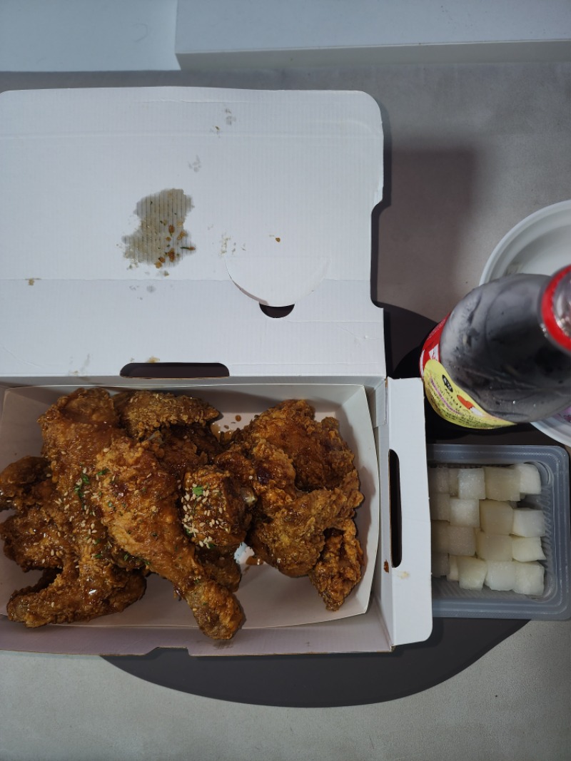 슬카배민으로 치킨~~