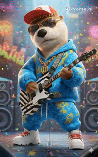 기타 치는 달이