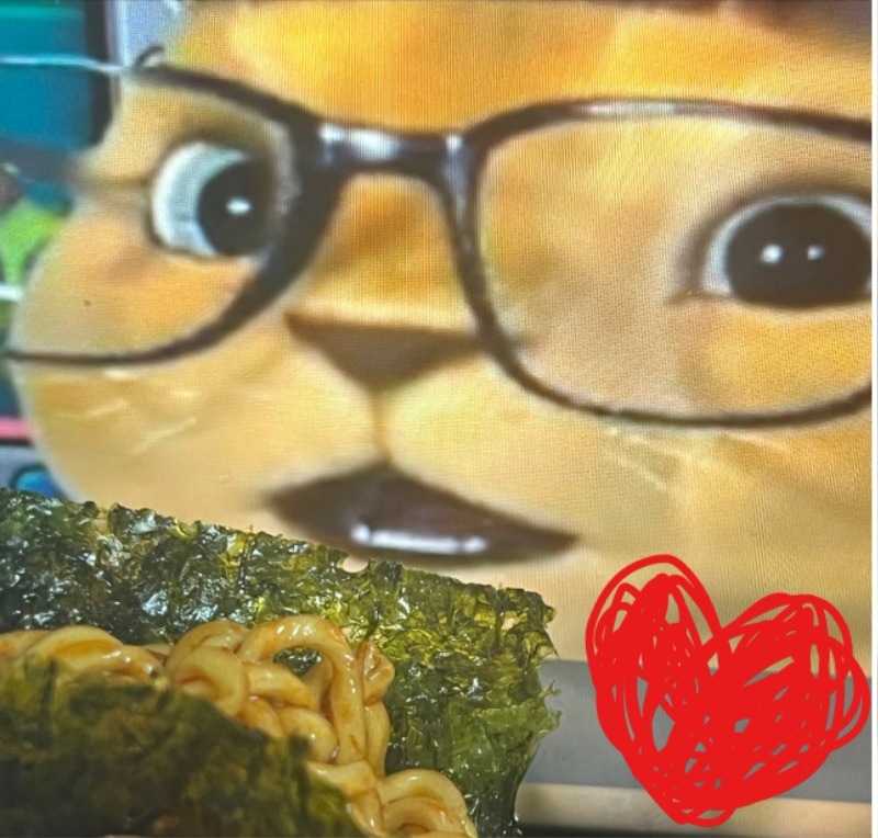 몽맥찌 라면 못 참고 불닭 ㅋ 사자옵 한입해