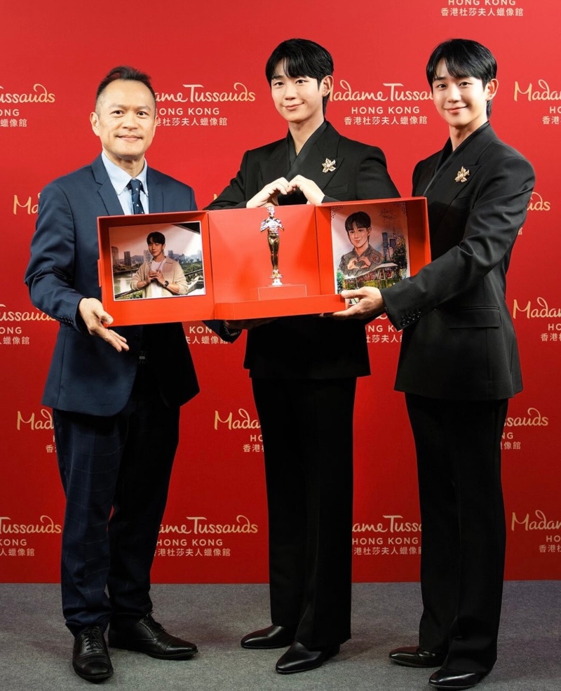 오늘 공개된 정해인 밀랍 인형 ㄷㄷ