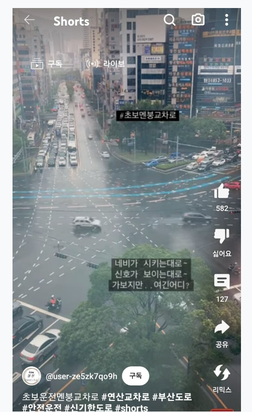 부산이 처음인 초보운전