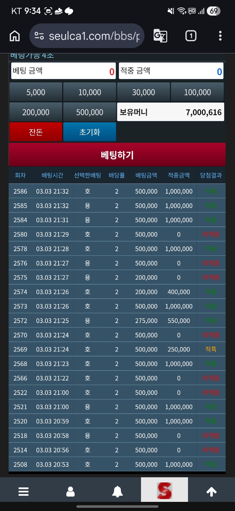 슬카라 슬용호 휴~ 그만~